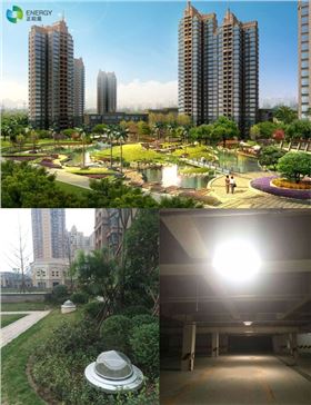 遂寧南濱帝景地下車(chē)庫(kù)應(yīng)用導(dǎo)光筒